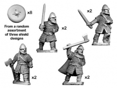 DAV006 - Hirdmen with Swords/Axes