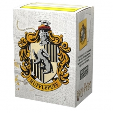 Dragon Shield Matte Art Sleeves - WizardingWorld - Hufflepuff (100 Sleeves) Harry Potter