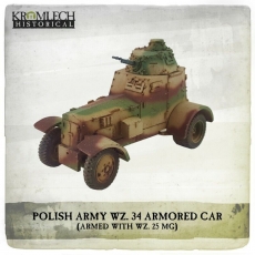 Polish Army wz. 34 Armored Car (Early War) WWII NIB