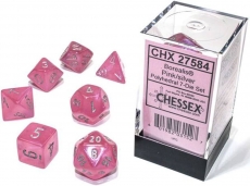 Borealis® Mini-Polyhedral Pink/Silver Luminary 7-Die Set