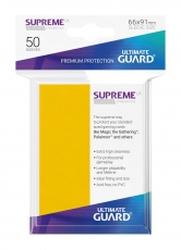 Ultimate Guard Supreme Sleeves Fundas de Cartas Tamaño Estándar Amarillo (50)