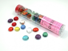 Translucent Assorted Colors Glass Stones