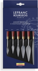 Lefranc Bourgeois Set 6 Couteaux A Peindre