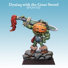 Dyniaq with the Great Sword