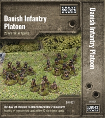 Danish Infantry Platoon (Great Escape Games)