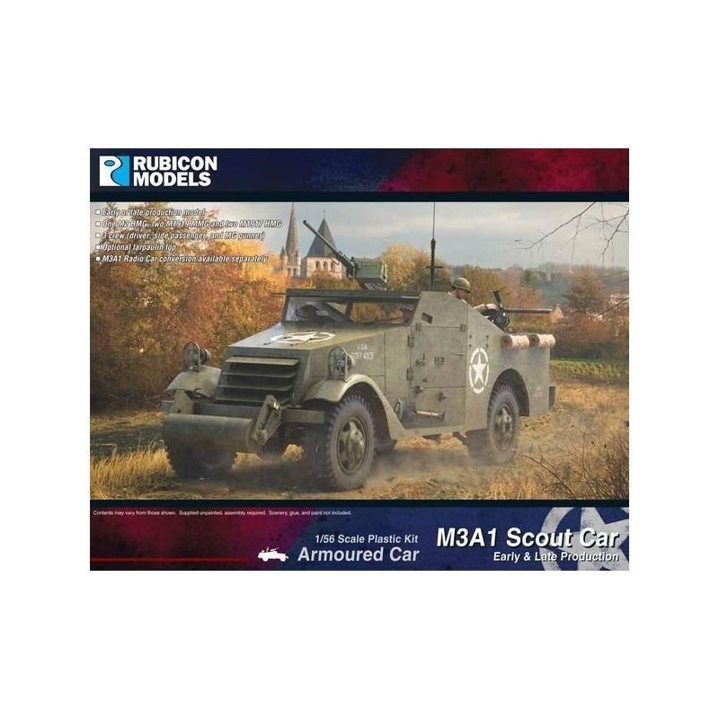  M3A1 Scout Car (Early & Late production)