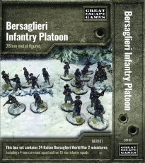 Bersaglieri Infantry Platoon Winter Uniform